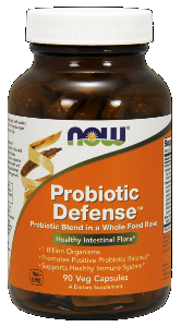 Probiotic Defense (90 Vcaps) NOW Foods